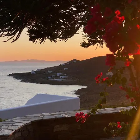 Maison Simone With Private Heated Infinity Pool & Spectacular Sea View Agios Sostis (Tinos) Exterior photo