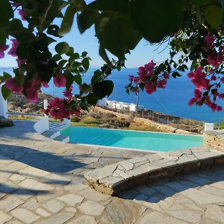 Maison Simone With Private Heated Infinity Pool & Spectacular Sea View Agios Sostis (Tinos) Exterior photo