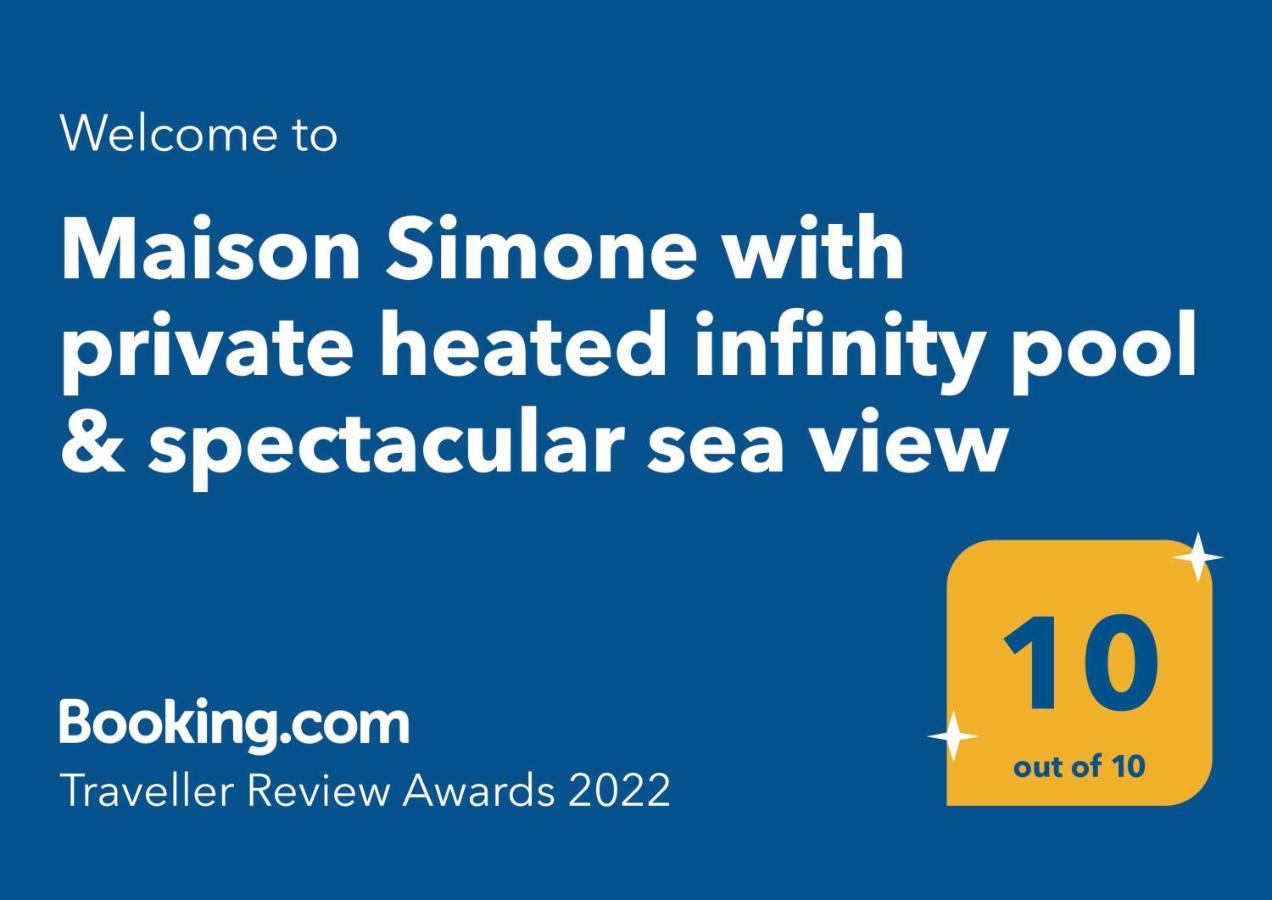 Maison Simone With Private Heated Infinity Pool & Spectacular Sea View Agios Sostis (Tinos)